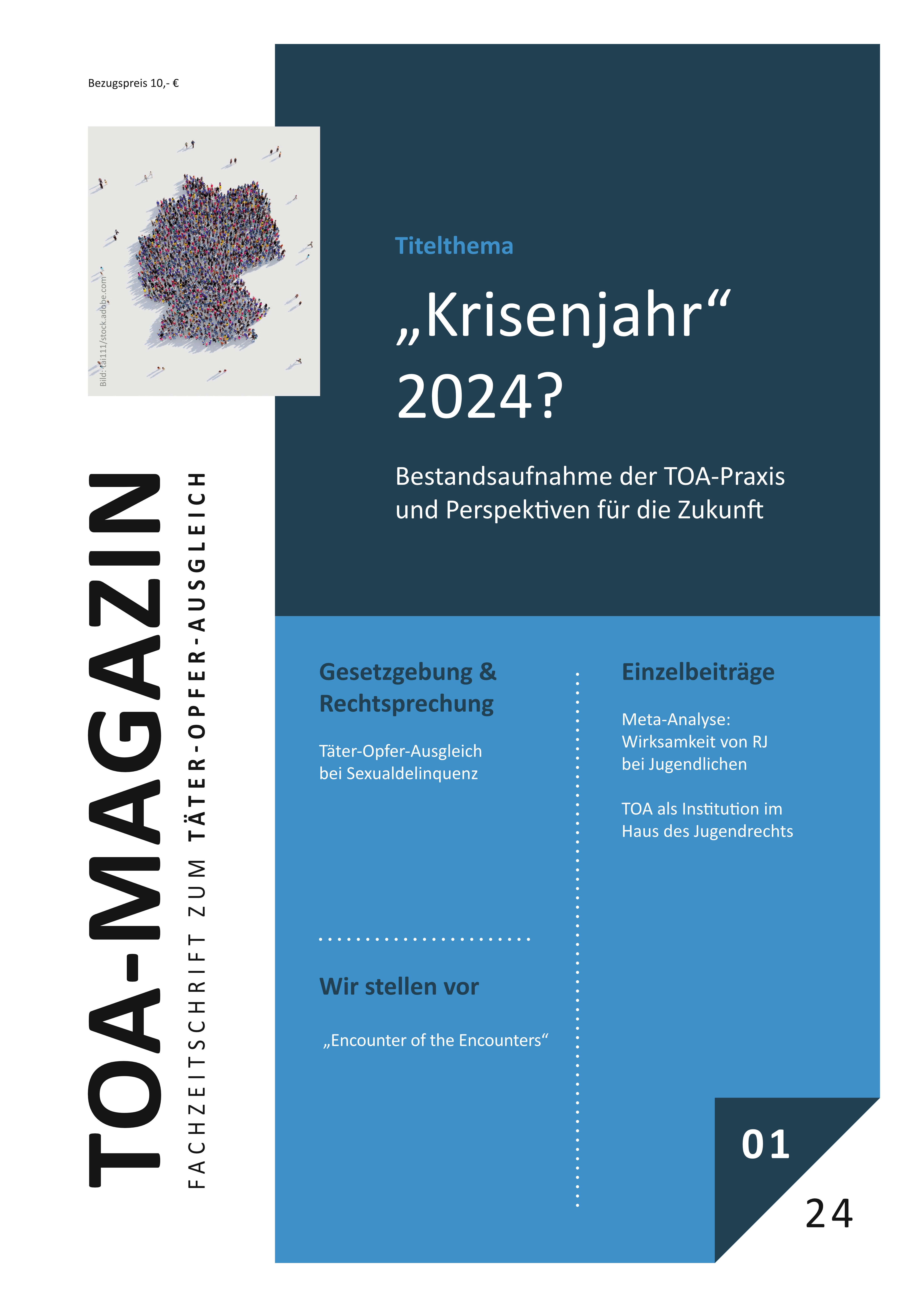 Cover des TOA-Magazins 1/2024