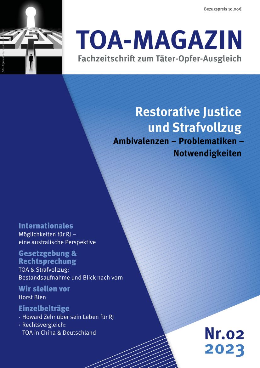 Cover des TOA-Magazins 2/2023